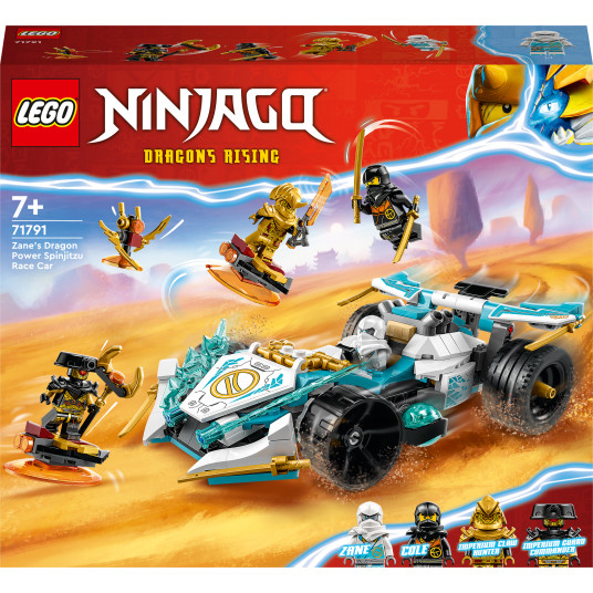 LEGO® 71791 NINJAGO Zane drakono galios Spinjitzu lenktynių automobilis