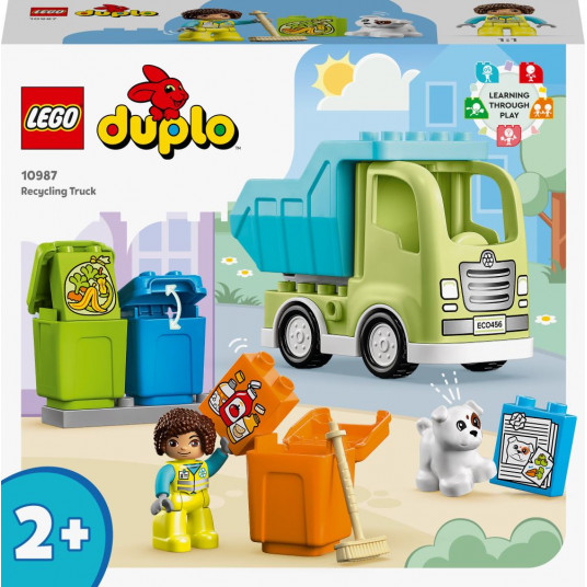 LEGO® 10987 DUPLO Šiukšlių perdirbimo sunkvežimis