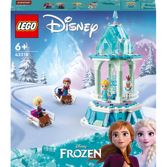 LEGO® 43218 DISNEY Anos ir Elzos magiška karuselė