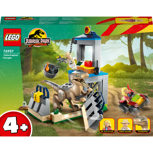 LEGO® 76957 JURASSIC WORLD Velociraptoriaus pabėgimas