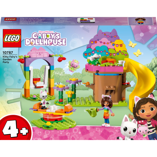 LEGO® 10787 Gabby's Dollhouse Kačiukų fėjos sodo vakarėlis