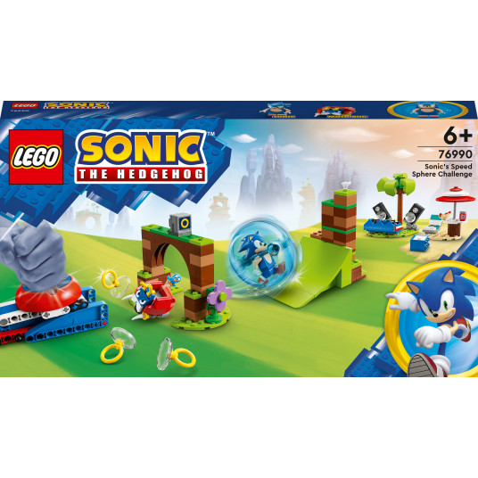 LEGO® 76990 Sonic the Hedgehog™ Sonic greičio sferos iššūkis