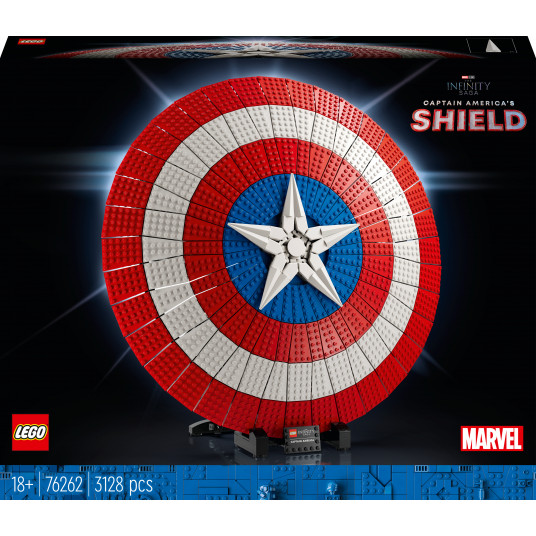 LEGO® 76262 Marvel Captain America skydas