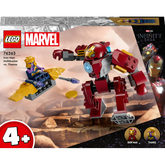 LEGO® 76263 Marvel Geležinis žmogus Hulkbuster prieš Thanos