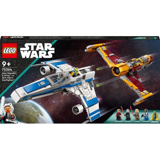 LEGO® 75364 Star Wars™ Naujosios respublikos E-Wing™ prieš Shin Hati Starfighter™