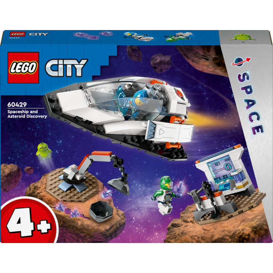 LEGO® 60429 City Erdvėlaivis ir rastas asteroidas