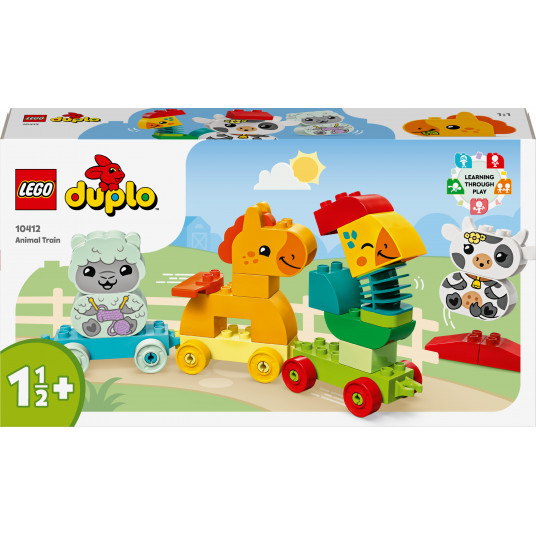 LEGO® 10412 DUPLO Mano pirmasis gyvūnų traukinukas
