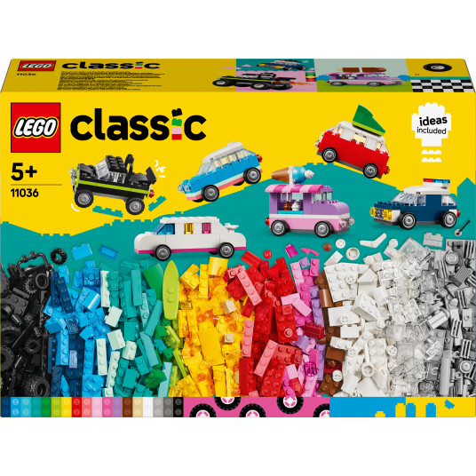 LEGO® 11036 Classic Kūrybinės transporto priemonės