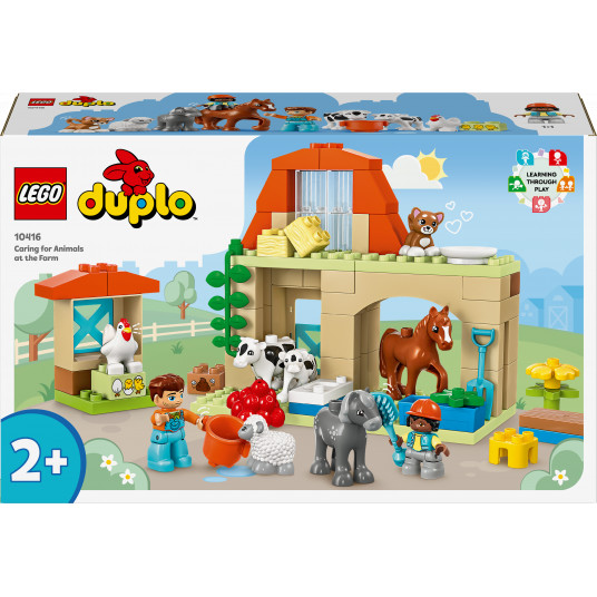 LEGO® 10416 DUPLO Town Gyvūnų priežiūra ūkyje