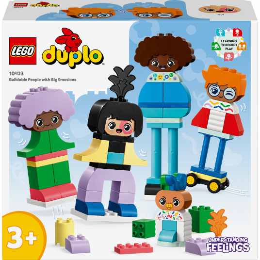 LEGO® 10423 DUPLO Town Konstruojami emocijų žmogeliukai