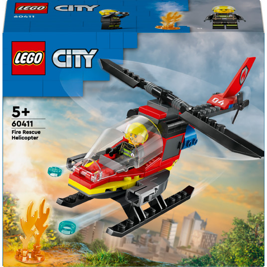 LEGO® 60411 City Ugniagesių sraigtasparnis