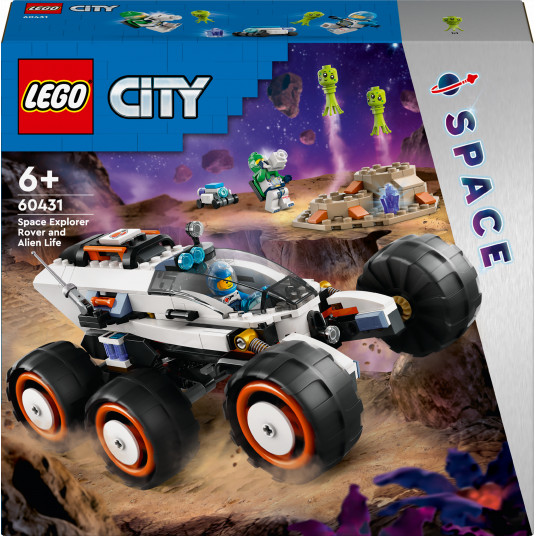 LEGO® 60431 City Kosminių tyrinėjimų visureigis ir ateiviai