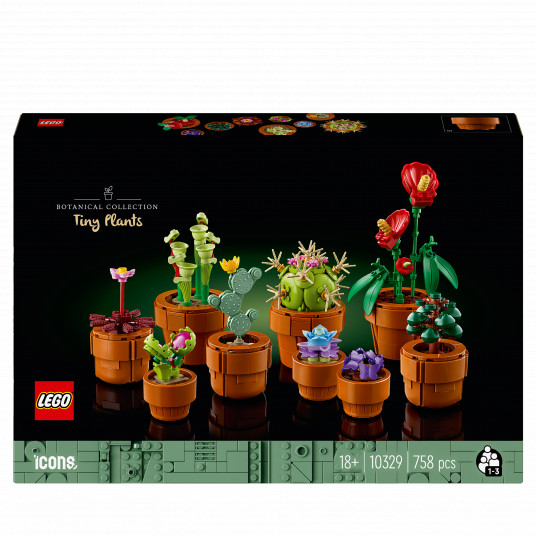 LEGO® 10329 Icons Miniatiūriniai augalai