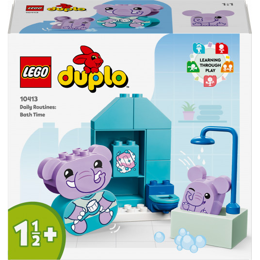 LEGO® 10413 DUPLO Mano pirmoji kasdienė rutina: maudynės