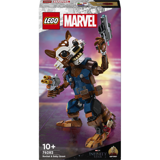 LEGO® 76282 Marvel Rocket ir mažylis Groot