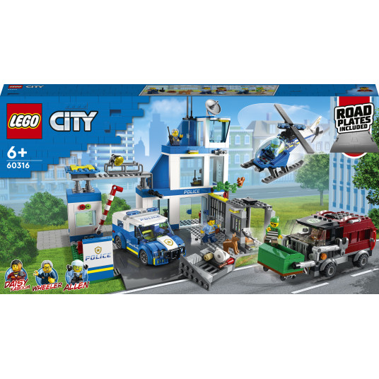 LEGO® 60316 CITY Policijos nuovada pažeista pakuotė