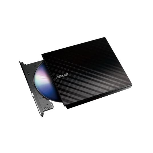  Optinis įrenginys Asus SDRW-08D2S-U Lite Interface USB 2.0, DVD±RW, CD read speed 24 x, CD write speed 24 x, Black, Desktop/Notebook 