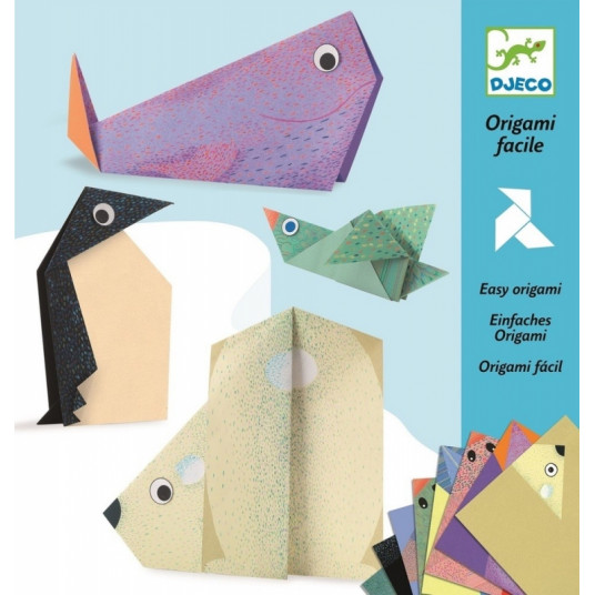  Djeco origami "Poliariniai gyvūnai" DJ08777 