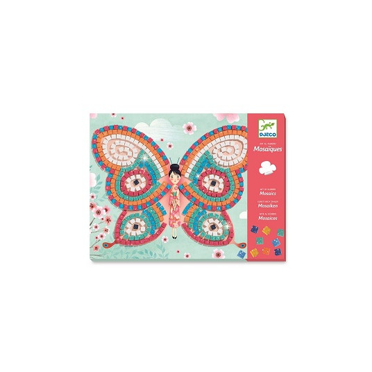  Djeco kūrybinis rinkinys - mozaika Butterflies DJ08898 