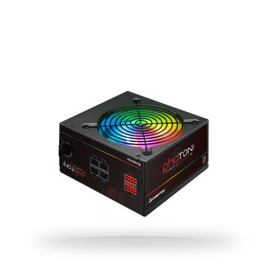 Power Supply|CHIEFTEC|650 Watts|Efficiency 80 PLUS GOLD|PFC Active|CTG-650C-RGB