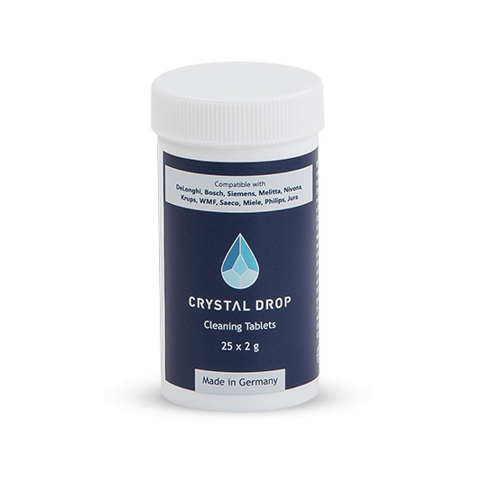 Valymo tabletės CRYSTAL DROP 25 vnt