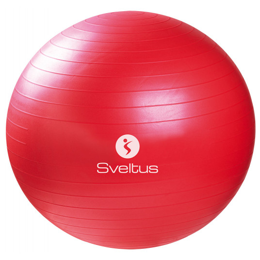  Gimnastikos kamuolys GYMBALL 65cm red+pakuotė 