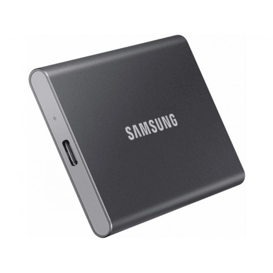  External SSD|SAMSUNG|T7|500GB|USB 3.2|Write speed 1000 MBytes/sec|Read speed 1050 MBytes/sec|MU-PC500T/WW 