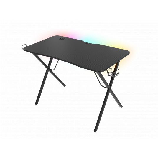  Žaidimų stalas Genesis Holm 200 RGB Gaming Desk Black 