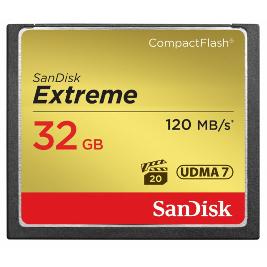  SanDisk Extreme CF 32GB 120MB/s UDMA7 SDCFXSB-032G-G46 