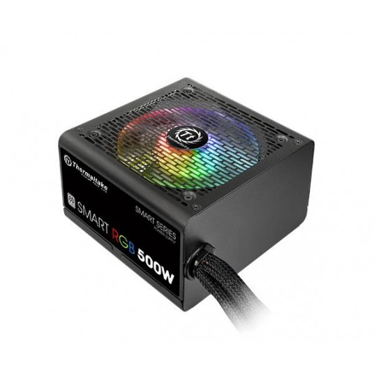Power Supply|THERMALTAKE|500 Watts|Efficiency 80 PLUS|PFC Active|MTBF 100000 hours|PS-SPR-0500NHSAWE-1