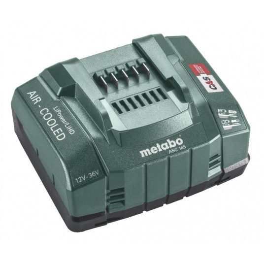 Įkroviklis Metabo ASC 145 12, 14,4, 18, 36 V, 8 A