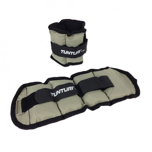  Kojų ir rankų svoriai Tunturi 14TUSFU118, 2x1 kg 