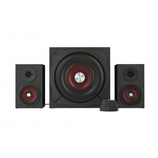  Genesis Computer speakers 2.1 Helium 600 NCS-0856 60 W, Portable, Black, red 