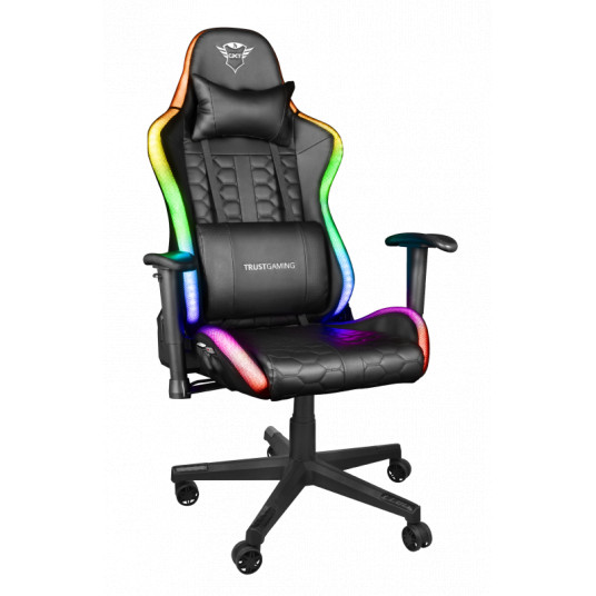  Žaidimų kėdė TRUST GXT716 RIZZA RGB LED 