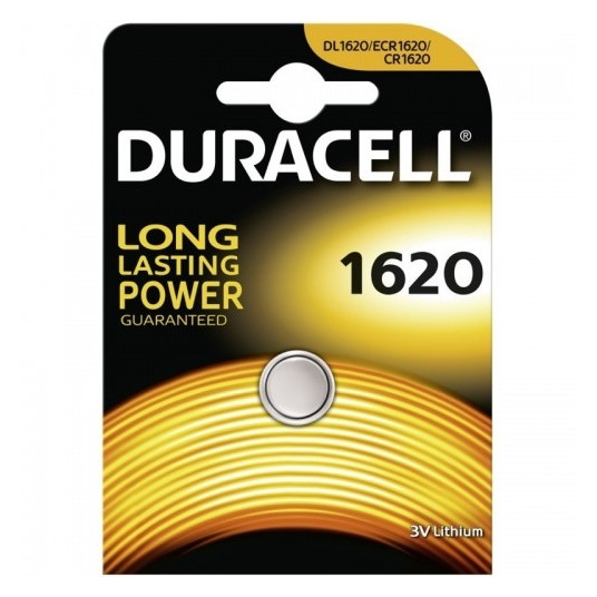  Elementas DURACELL CR1620 3V 