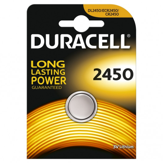  Elementas DURACELL CR2450 3V 