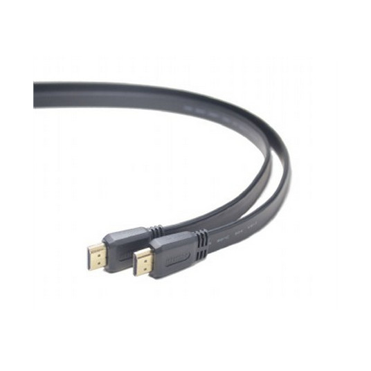  Cablexpert 3 m m, Black, HDMI male-male flat cable 