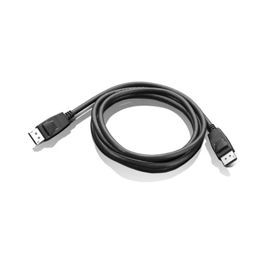  Lenovo DisplayPort to DisplayPort Cable 1.8 m, Black 