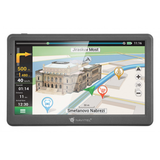  Navitel GPS Navigation MS700 800 х 480 pixels, GPS (satellite), Maps included 