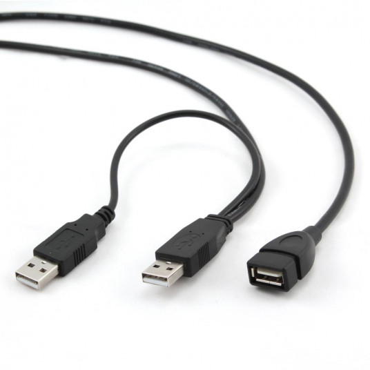  CABLE USB2 DUAL EXTENSION AMAF/0.9M CCP-USB22-AMAF-3 GEMBIRD 