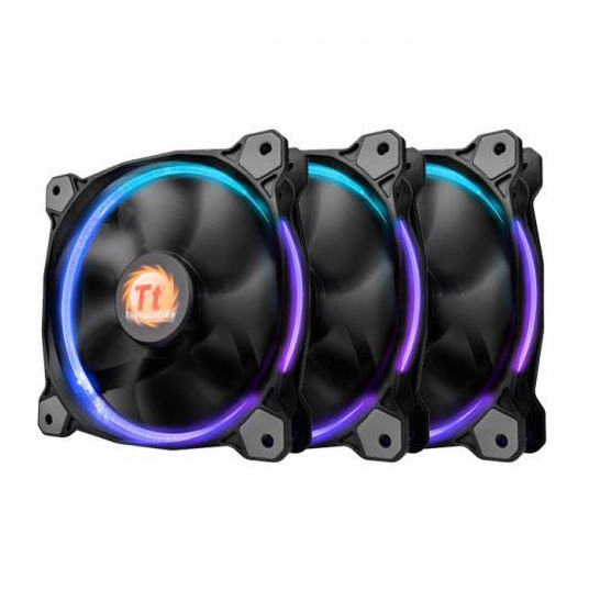 CASE FAN 120MM 3-RGB SET/RIING/CL-F042-PL12SW-B THERMALTAKE