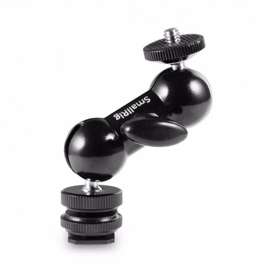  SMALLRIG 1135 MULTI-FUNC DOUBLE BALLHEAD SHOE+1/4&quot; 