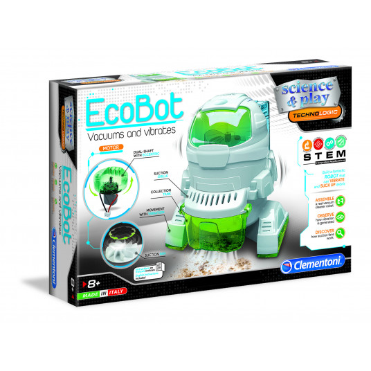  CLEMENTONI robotas Ecobot, 75040BL 