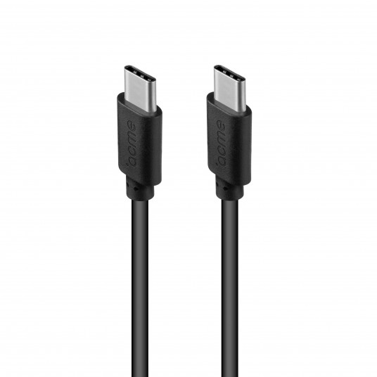  Kabelis ACME CB1051 USB type-C 1m Black 