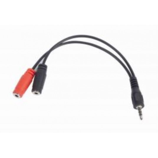  CABLE AUDIO 3.5MM 4-PIN TO/3.5MM S+MIC CCA-417 GEMBIRD 