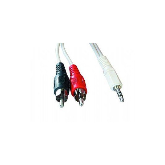  CABLE AUDIO 3.5MM TO 2RCA 2.5M/CCA-458-2.5M GEMBIRD 