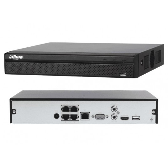  NET VIDEO RECORDER 4CH 4POE/NVR4104HS-P-4KS2/L DAHUA 