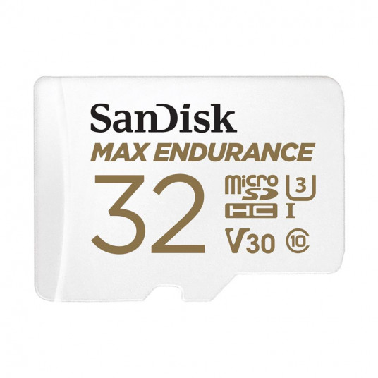  SanDisk Max Endurance microSDHC 32GB Class 10 U3 + Adapter 