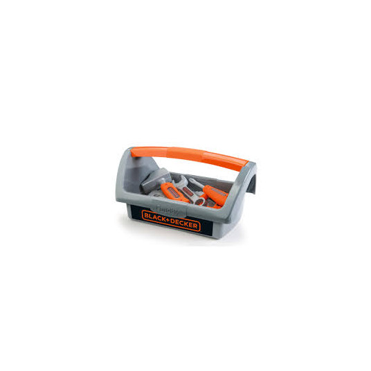  SMOBY BLACK & DECKER įrankių dėžė su įrankiais, 7600360101 