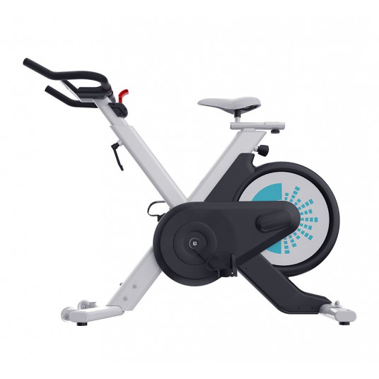  Dviratis treniruoklis WNQ VENUS-B2 Intelligence Spin Bike, Magnetic, 100 kg, Black/White, LCD display 